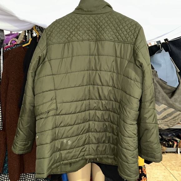 Faded Glory size 2X olive green coat - Picture 13 of 13